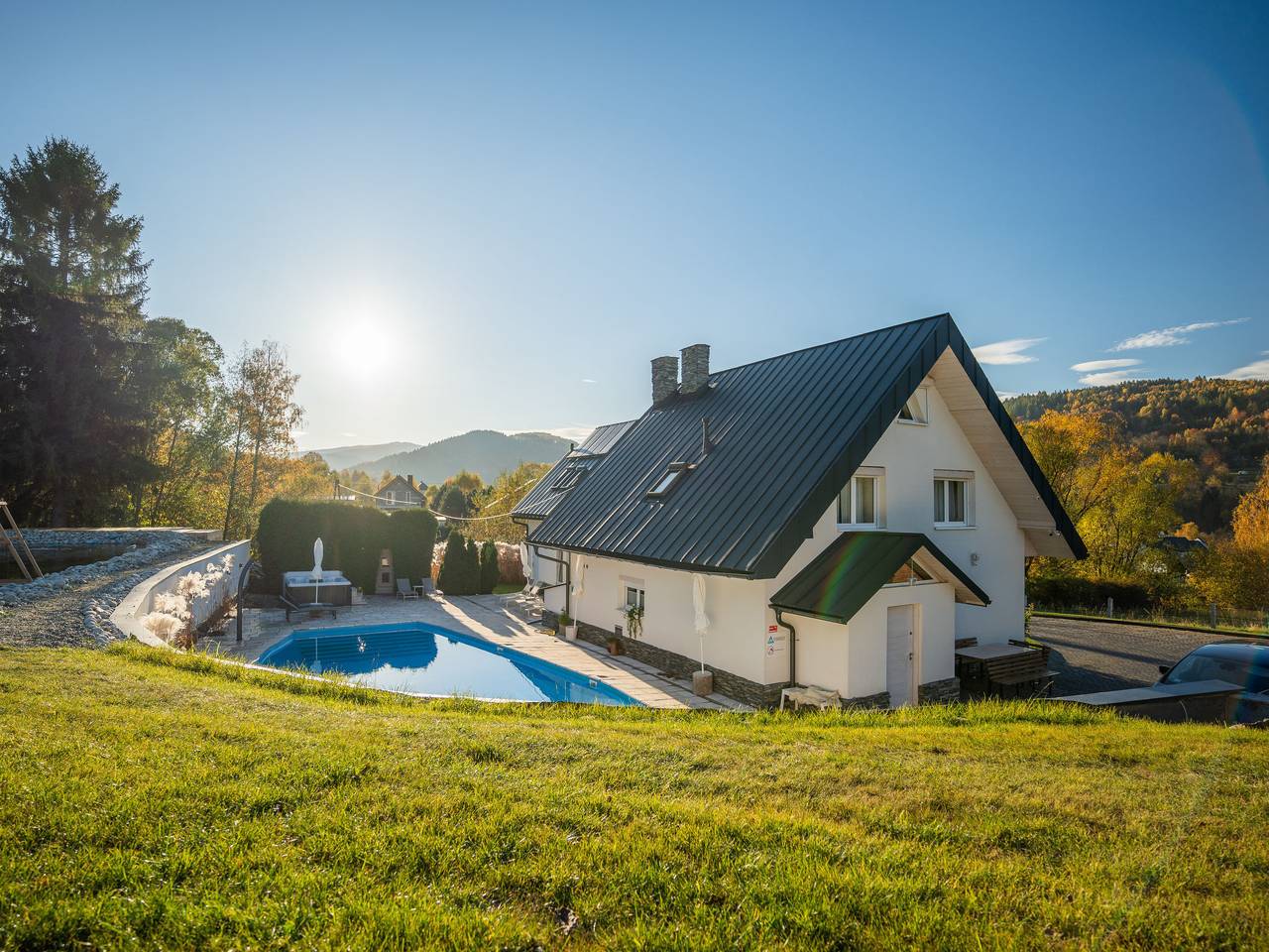 Willa Sonia in Zawoja, Karpaten (Polen)