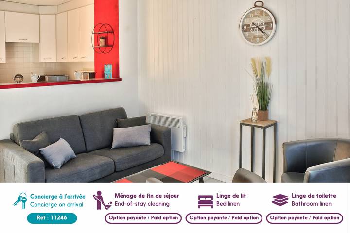 Location de vacances pour 4 personnes, avec terrasse dans La Grande plage (Saint-Gilles-Croix-de-Vie) - 2