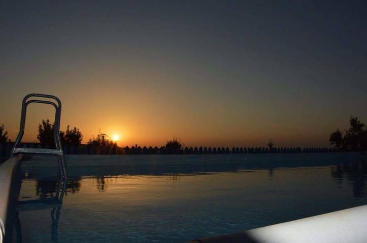 Ferienhaus für 2 Personen, mit Terrasse und Garten sowie Pool und Ausblick