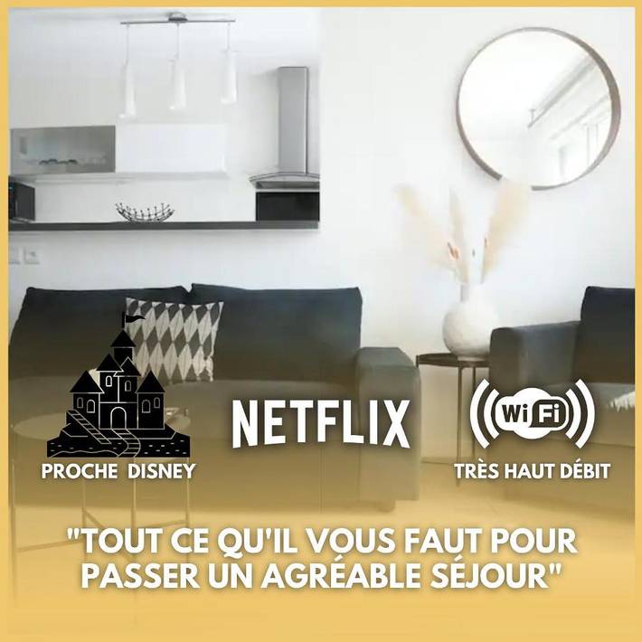 Gîte pour 4 personnes, avec balcon à Ferrières-en-Brie