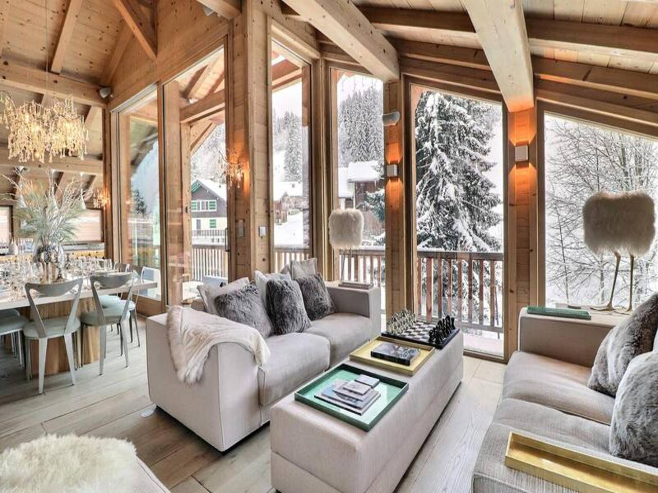 Appartement entier, Chalet à Portes du Soleil avec Ski-In in Les Gets, Les Portes du Soleil