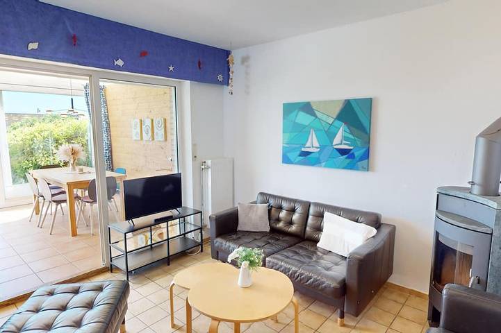 Ferienhaus für 4 Personen, mit Garten und Terrasse