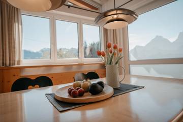 Ferienwohnung für 4 Personen, mit Balkon und Sauna in Bolsterlang