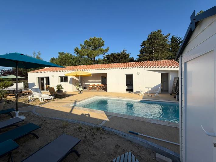 Maison de vacances pour 6 personnes, avec jardin et terrasse