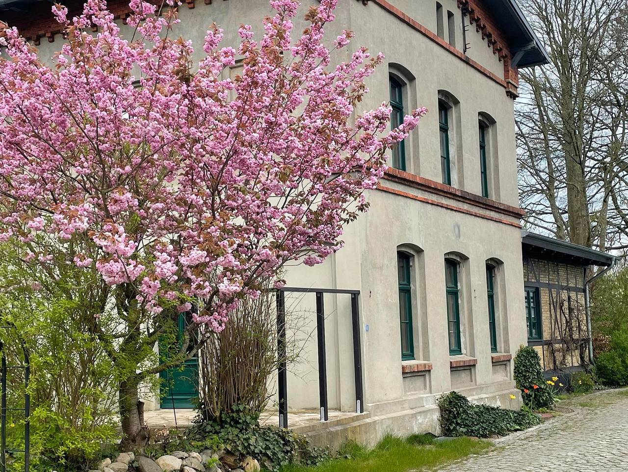 Ganze Ferienwohnung, Ferienwohnung Stationsgebäude in Wallsbüll, Grünes Binnenland
