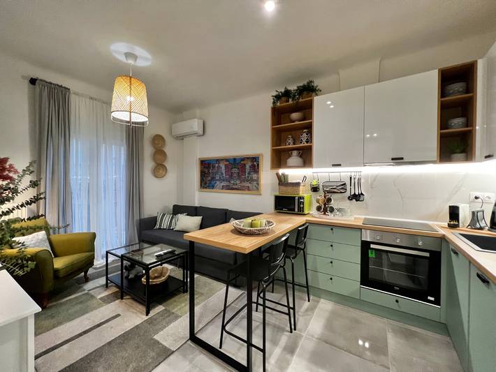 Gîte pour 3 personnes, avec balcon, adapté aux familles à Thessalonique - 2