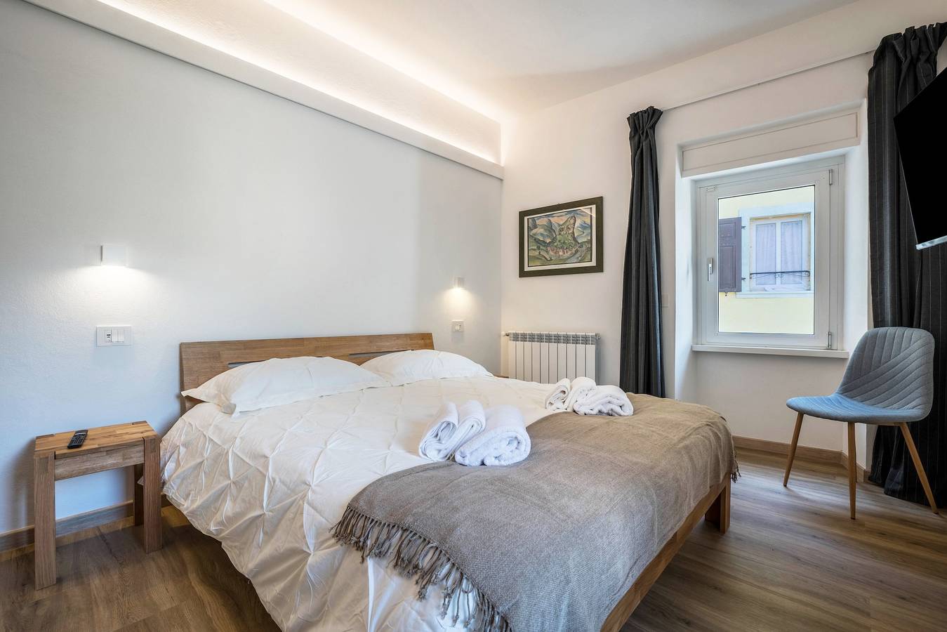Ganze Wohnung, Apartment "Casa Chiarani" mit Bergblick, Balkon und Wlan in Riva del Garda, Gardasee-Berge