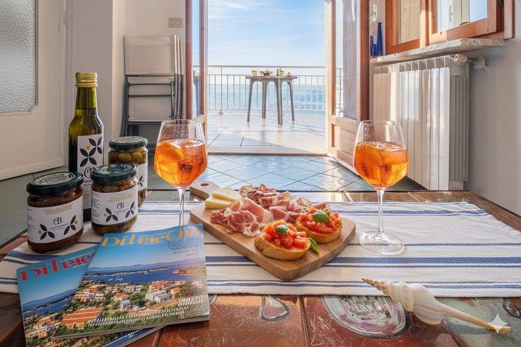 Ganze Wohnung, Unterkunft mit privatem Strandzugang | Ap43 in Piani-Ciapin, Cipressa