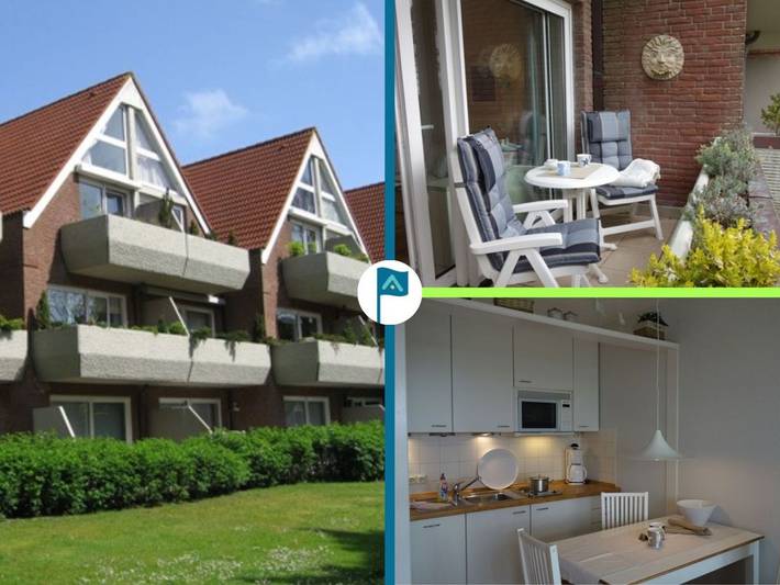 Ferienwohnung für 2 Personen, mit Balkon - 1