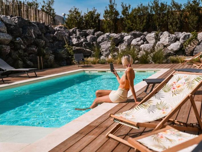 Auberge pour 4 personnes, avec piscine et jardin