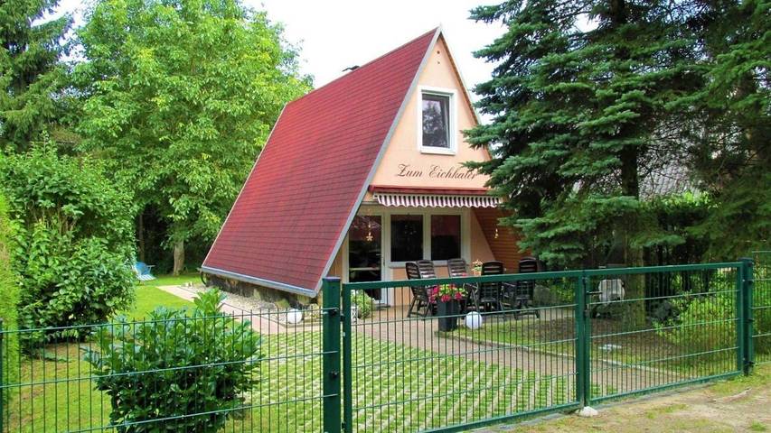 Ferienhaus für 6 Personen, mit Garten und Terrasse, mit Haustier in Perlin