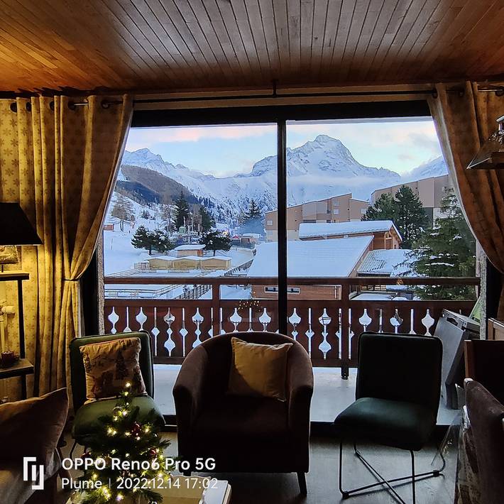 Gîte pour 8 personnes, avec balcon à Mont-de-Lans - 4