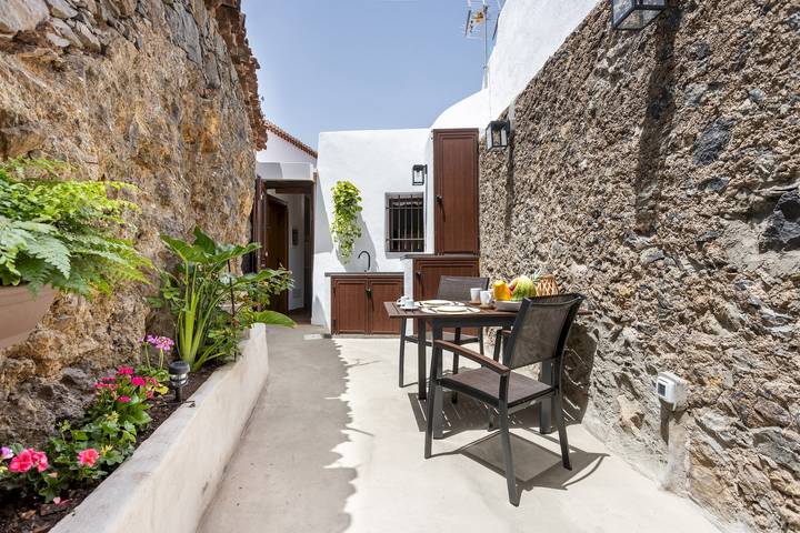 Casa rural para 4 personas, con terraza y jardín en Buenavista del Norte