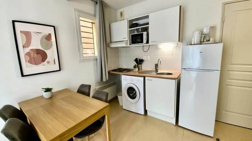 Apartamento de vacaciones para 6 personas, con balcón y piscina, Se admiten mascotas - 1