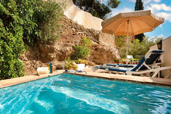 Villa for 2 personer, med Terrasse og Hage i tillegg til Badebasseng i Frigiliana