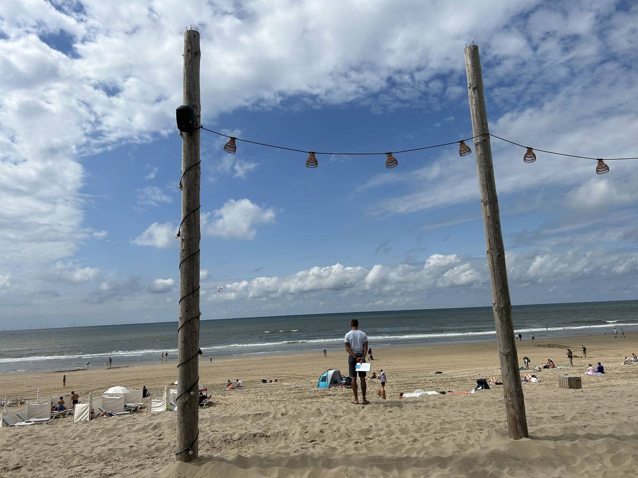 Stern Comfort in Noordwijk, Niederländische Nordsee