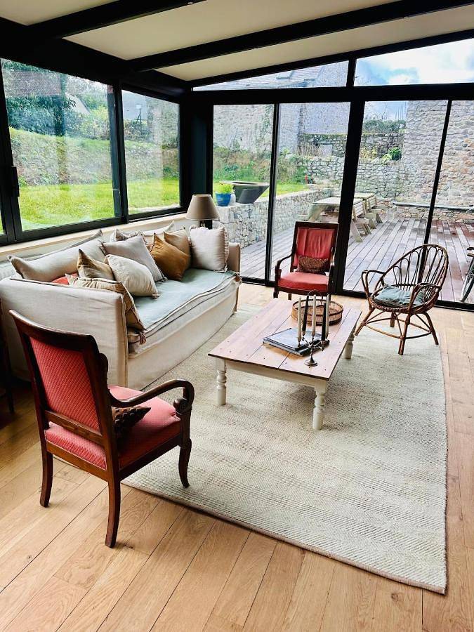 Maison de vacances pour 8 personnes, avec terrasse et vue