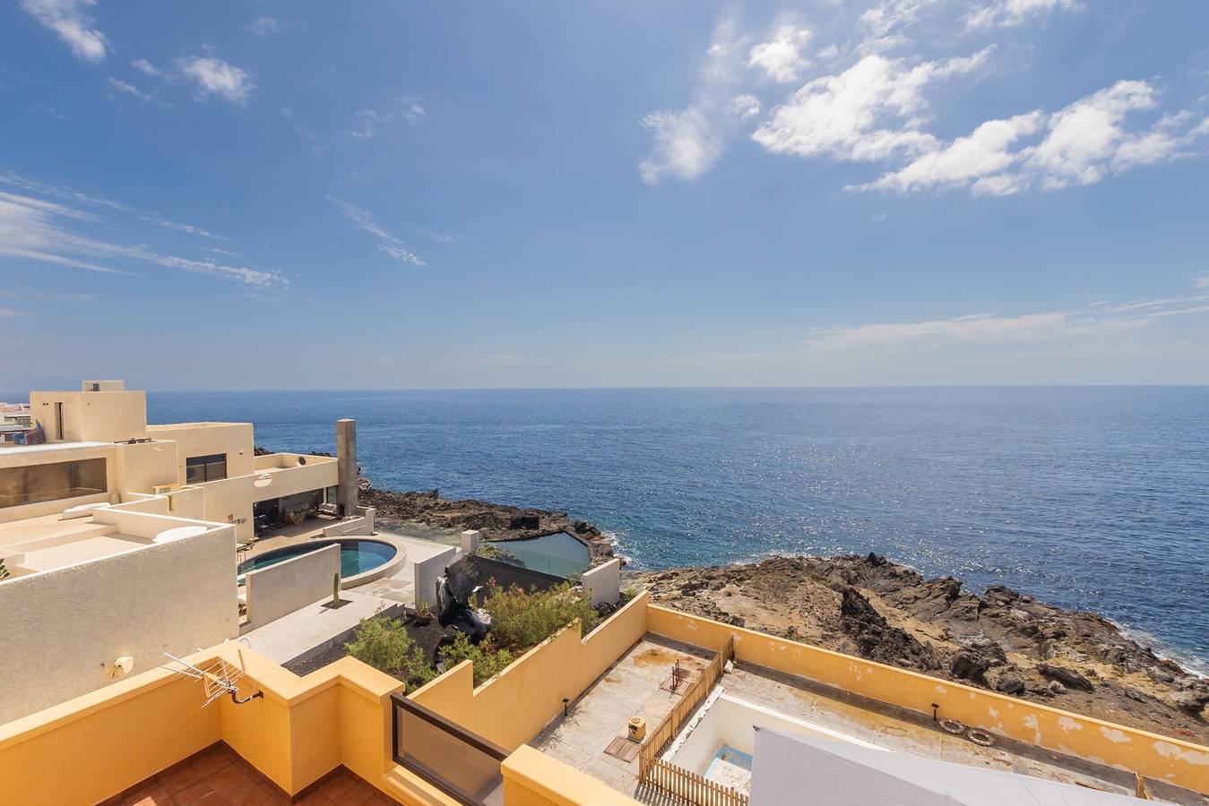 Maison de vacances 'Costa Fortuna' avec vue sur la mer, terrasse privée et Wi-Fi in Porís de Abona, Tenerife du Sud