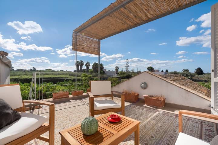 Quarto 'A Casa Di Giò para Relaxar' com Terraço Privado, Wi-Fi e Ar Condicionado in Misiliscemi, Trapani (província)