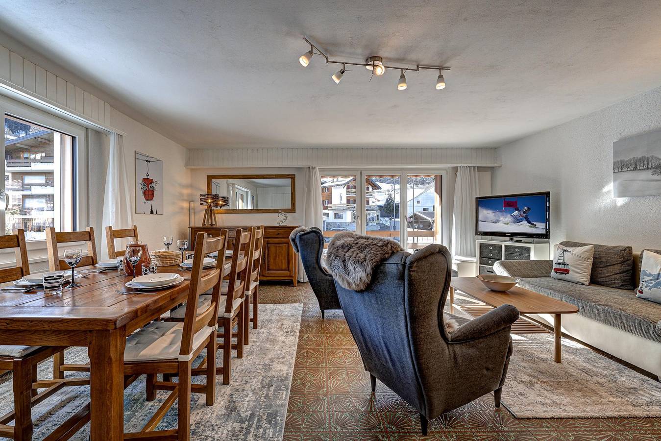 Ganze Wohnung, Ferienwohnung Appartement Tzoum'Azur 6 in La Tzoumaz, Riddes