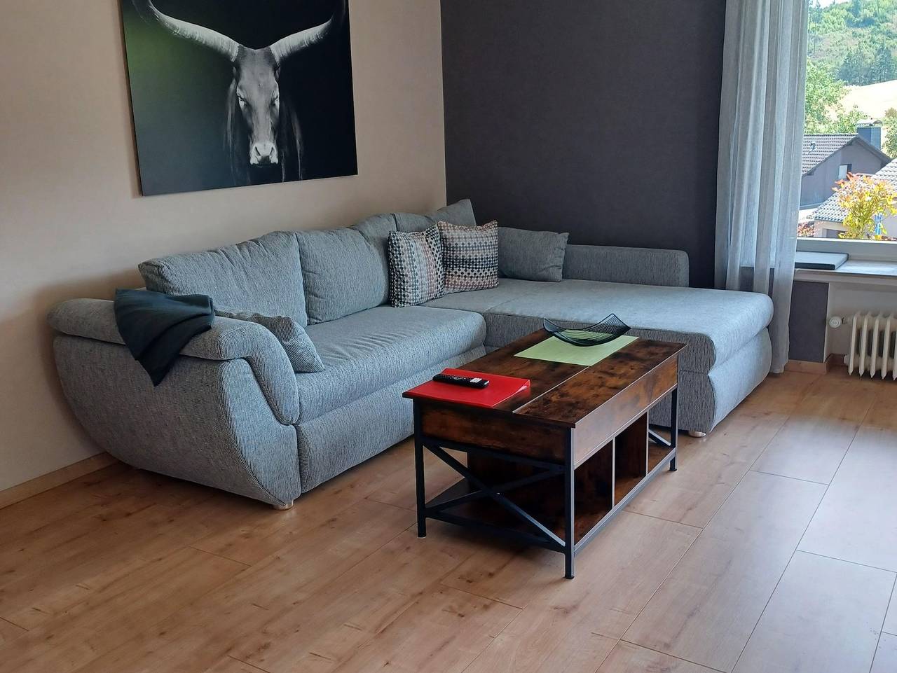 Ganze Ferienwohnung, Ferienwohnung "Im Wiesenrain" - Appartement/Fewo, Dusche, Wc, Terrasse in Reuschenbach, Hausen (Wied)