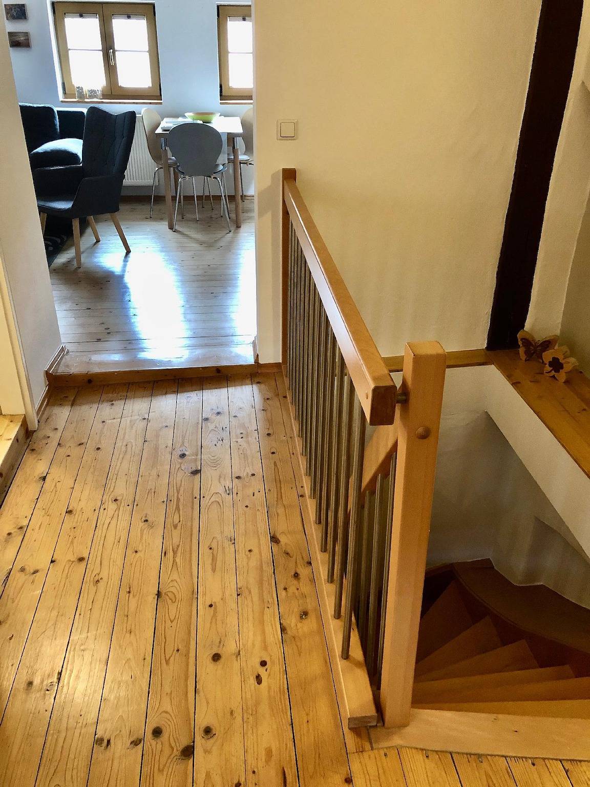 Ganze Ferienwohnung, Fewo Landeskrone im Altstadthaus in Görlitz, Oberlausitz Niederschlesien