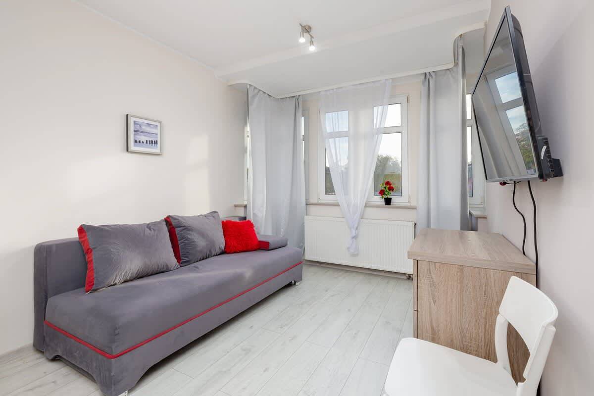 Cały apartament, Apartament wakacyjny dla 4 osób in Mielno, Powiat koszaliński