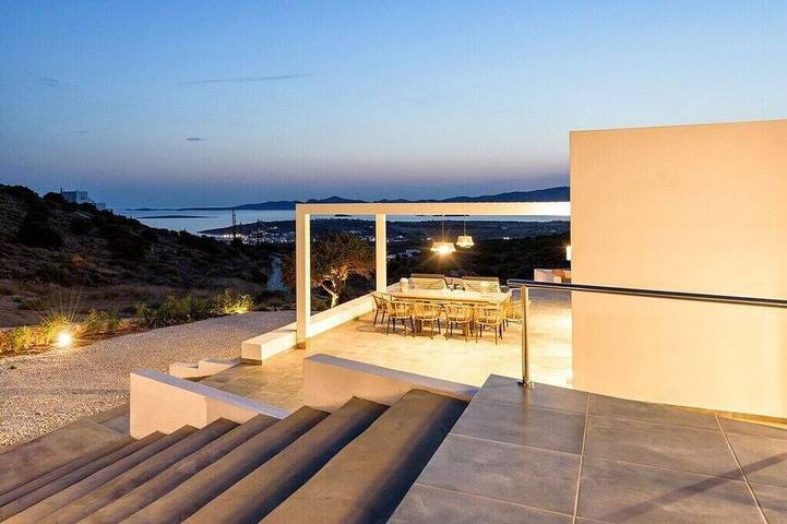 Location de vacances pour 10 personnes, avec jardin et balcon dans Aliki - 4