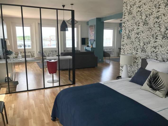 Gîte pour 4 personnes, avec balcon et vue à Locmiquélic - 4