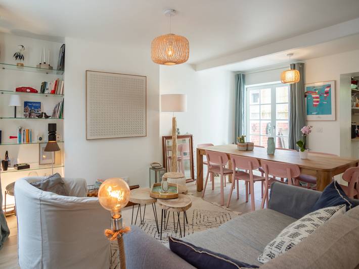 Gîte pour 4 personnes, avec jardin et terrasse, animaux acceptés dans Office De Tourisme De Trouville Sur Mer