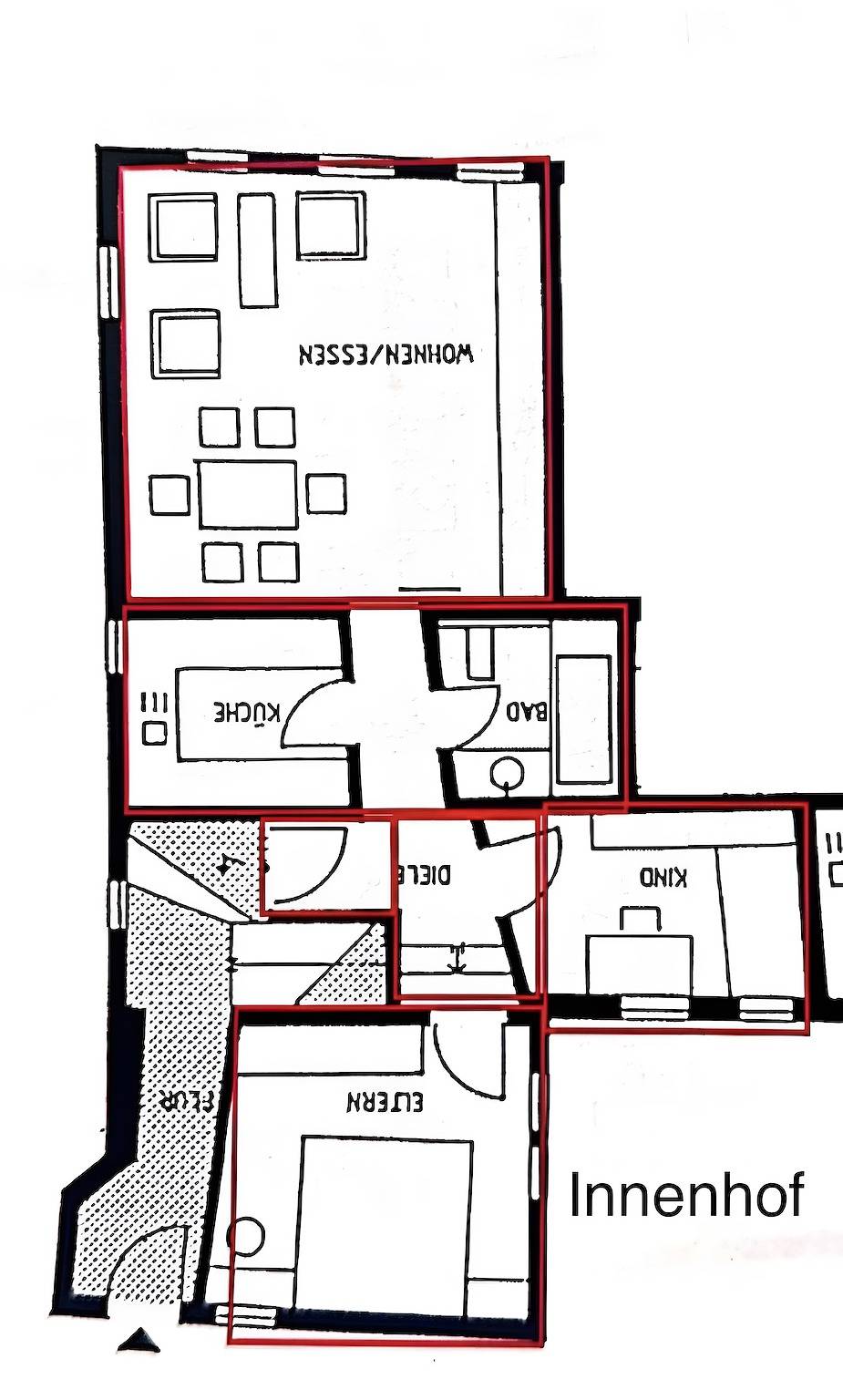Apartamento entero, Apartamento "Obere Beutau, Esslingen" con terraza compartida y Wi-Fi in Esslingen, Distrito de Esslingen