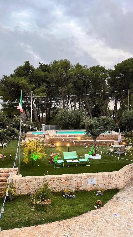 Chambre d’hôte pour 4 personnes, avec vue ainsi que piscine et jardin à Martina Franca - 3