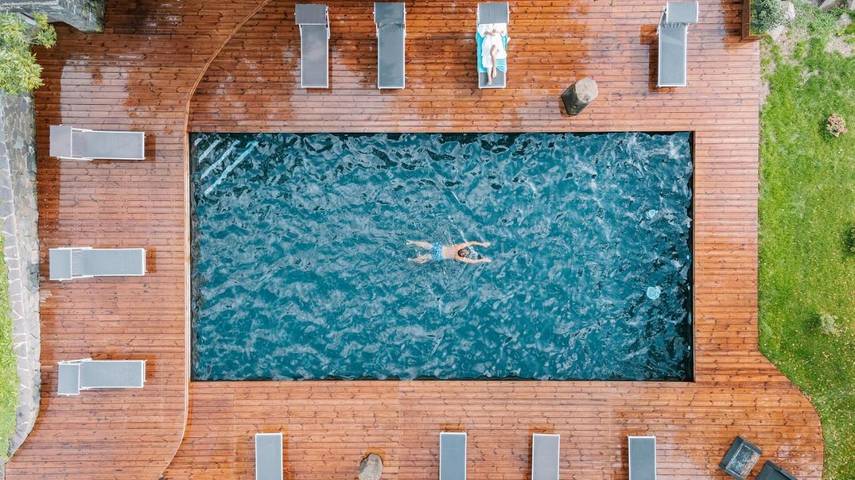 Hotel für 3 Personen, mit Ausblick und Pool sowie Garten und Sauna, mit Haustier in Seis am Schlern - 4