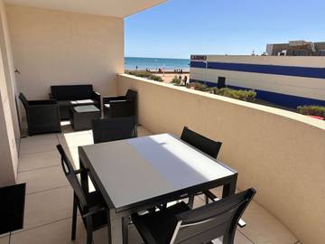 Appartement De Vacances pour 5 Personnes dans Valras-Plage, Région de Béziers, Photo 1