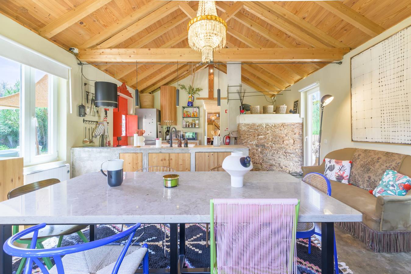 Casa de Férias 'Eclectic Monte Laginha Alentejo' com Piscina Privada, Terraço e Wi-Fi in Alentejo Litoral