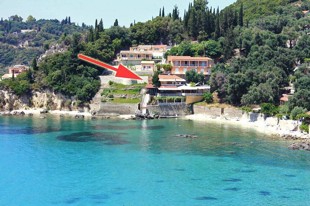 Zimmer mit tollem Meerblick 20 Meter vom Strand entfernt in Paleokastritsa, Korfu