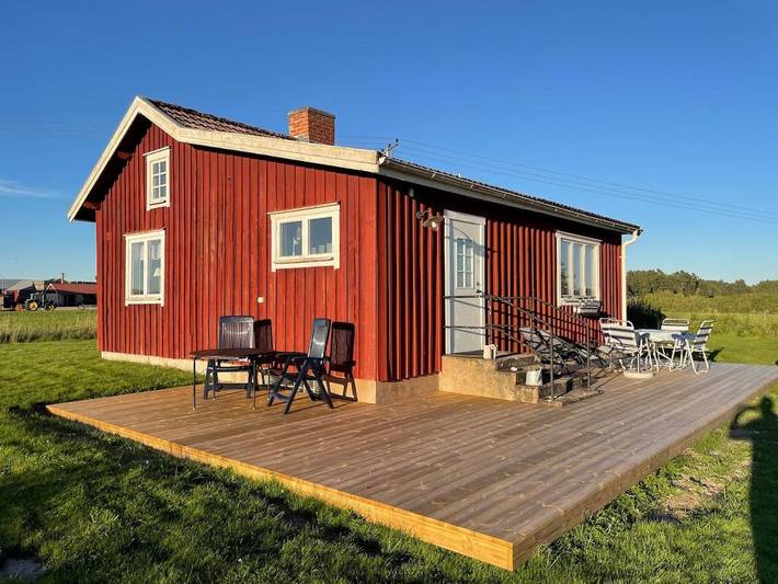 Hus för 6 Personer, med Trädgård och Utsikt i Lidköping