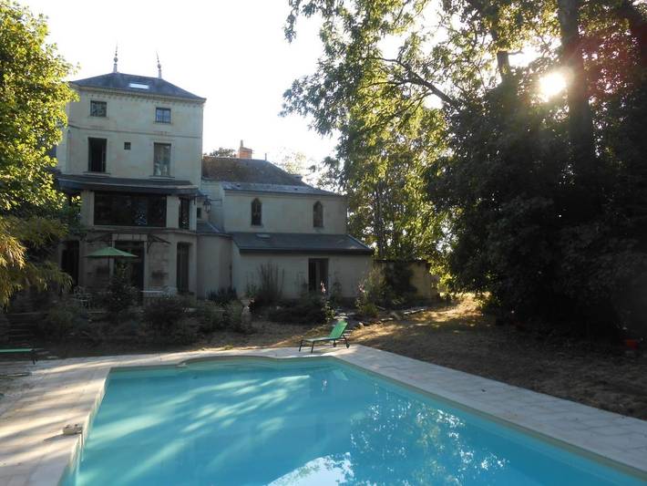 Chambre d’hôte pour 2 personnes, avec vue ainsi que piscine et jardin à Saumur - 3