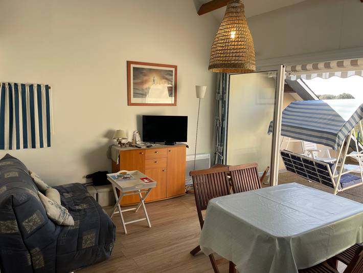 Gîte pour 6 personnes, avec terrasse dans Plage Tumiac - 3