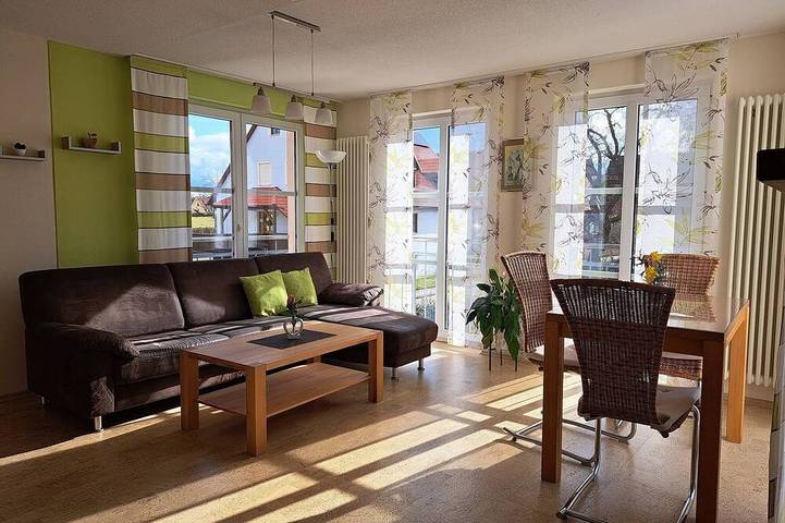 Ferienwohnung für 3 Personen, mit Garten