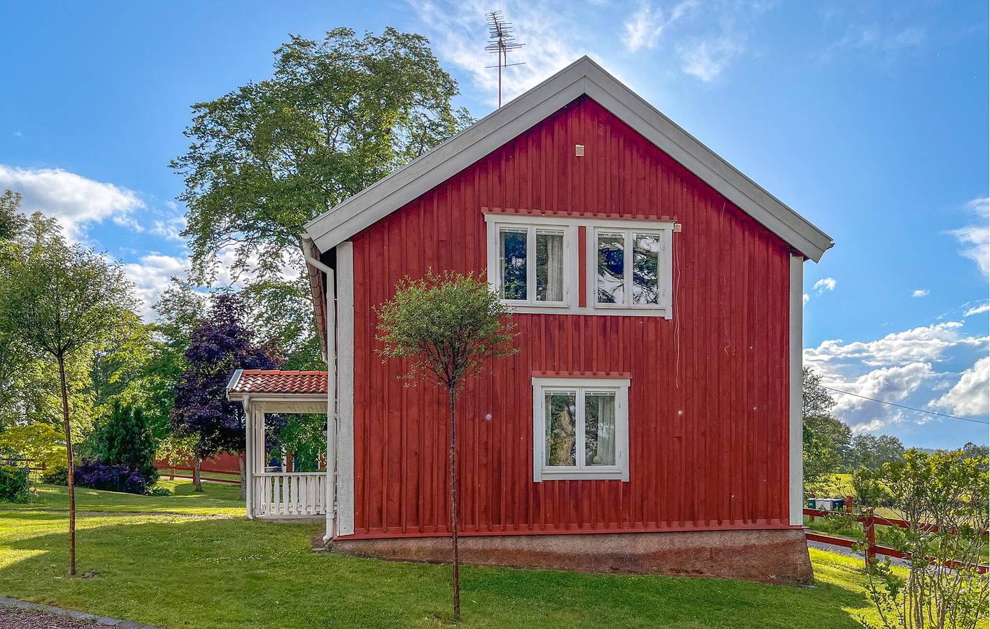 Ferienhaus für 8 Personen mit Garten in Ydre und Umgebung