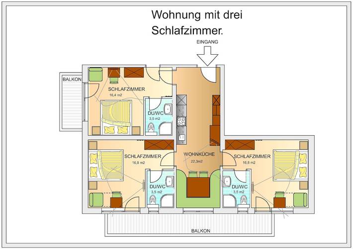 Appartement für 4 - 6 Personen in Sölden (Österreich), Ötztal