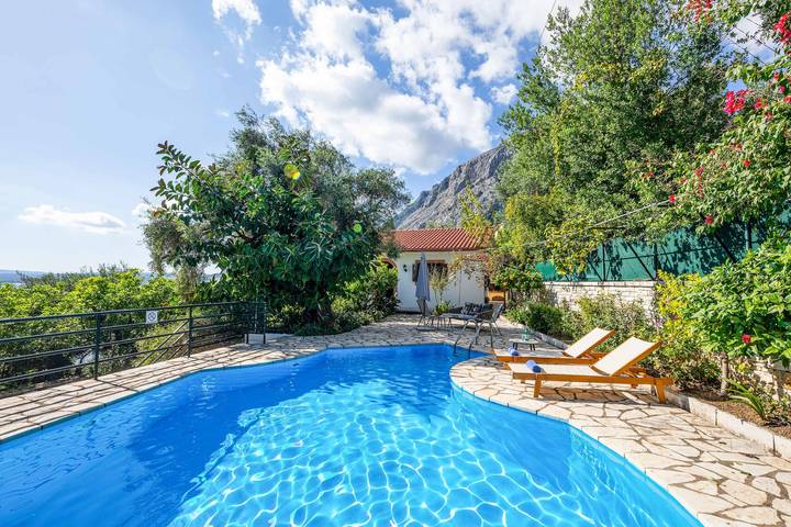 Villa mit pool für 4 Personen, mit Terrasse auf Korfu - 2