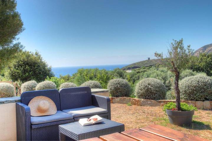 Appartement de vacances pour 5 personnes, avec jardin et vue