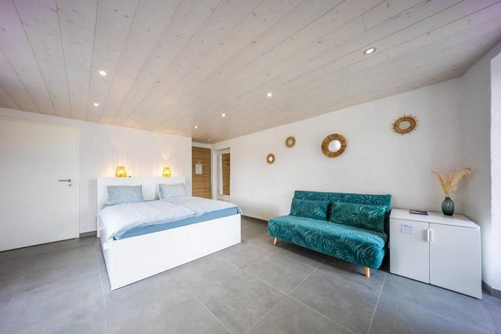 Chambre d’hôte pour 2 personnes, avec Balcon et Terrasse ainsi que Vue sur le lac et Vue