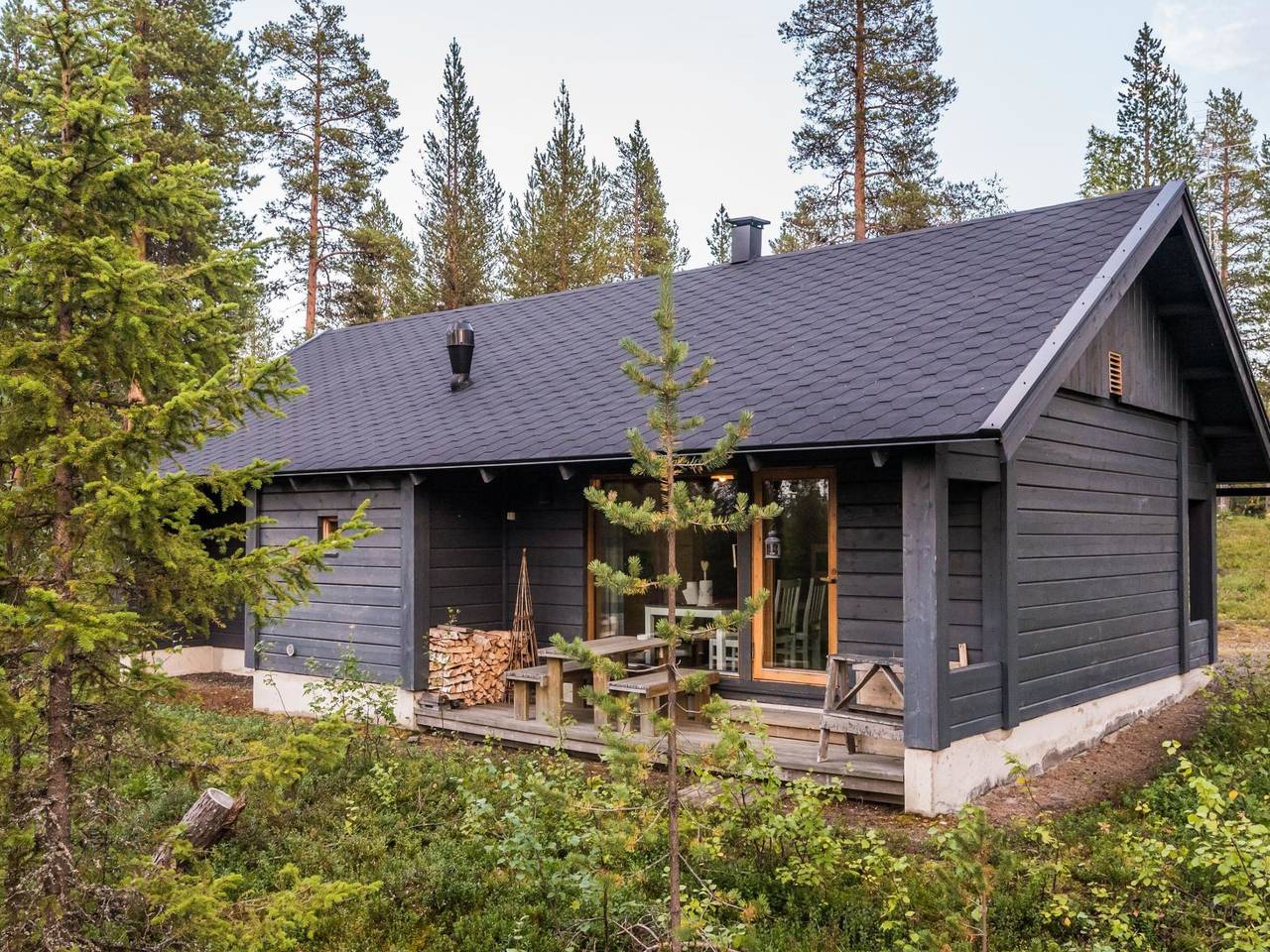 Neljä vuodenaikaa a1/karpalo in Ylläsjärvi, Lappland
