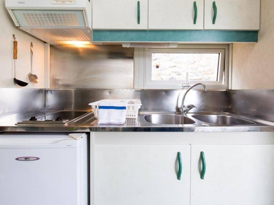 Camping El Far - Bungalow 2 personen - Bungalow sin vistas al mar in Calella, Costa del Maresme