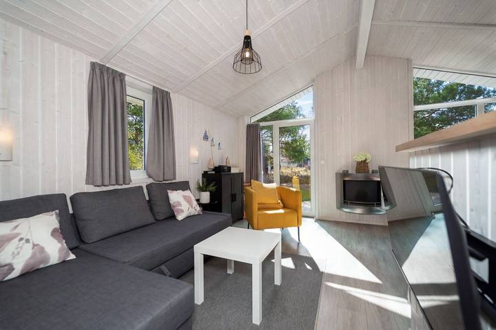 Ferienhaus für 4 Personen, mit Garten und Sauna in der Lübeck