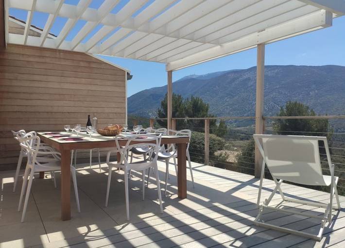 Gîte pour 10 personnes, avec piscine ainsi que terrasse et jardin à Mollans-sur-Ouvèze - 2