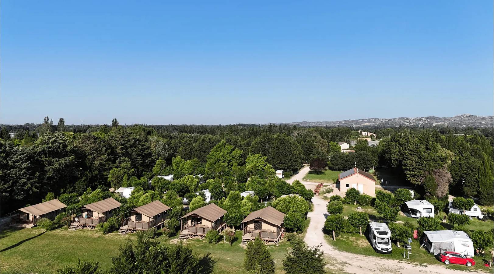 Ganze Wohnung, Zelt Moorea 5,5m² 1 zimmer - ohne Sanitäranlagen 2 Personen in Graveson, Arles und Umgebung